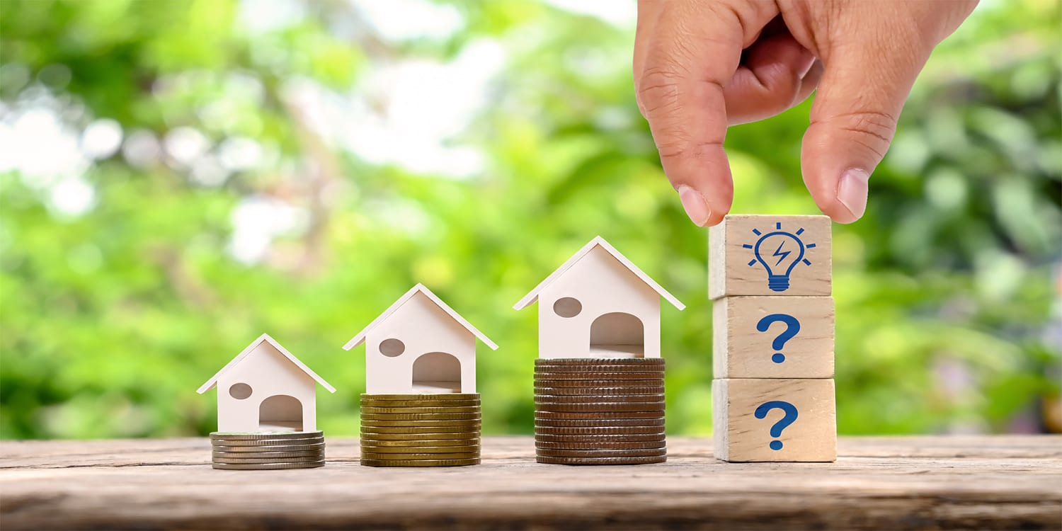 Real estate investment concept